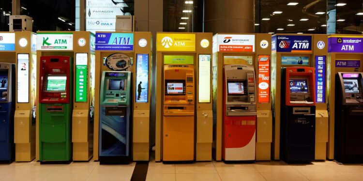 atm machines